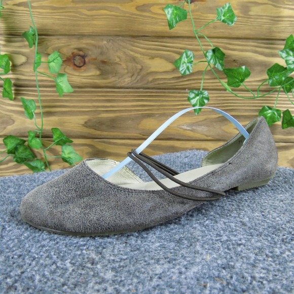 BC Footwear Women's  Flat‎ Brown Leather Sz 7.5 Medium Gently Used 2025 - Picture 1 of 6